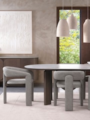 Bentley Designs Grey Duo Dining Chair - Image 2 of 6