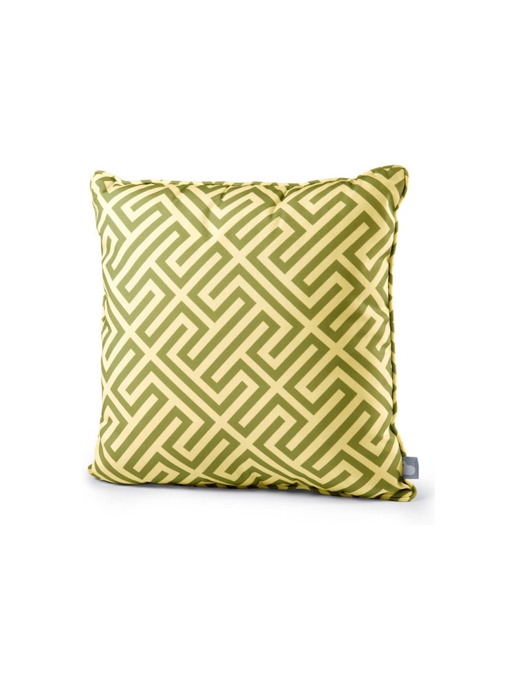 Extreme Lounging 2 Pack Olive Green Outdoor Maze B Cushions - Image 2 of 2