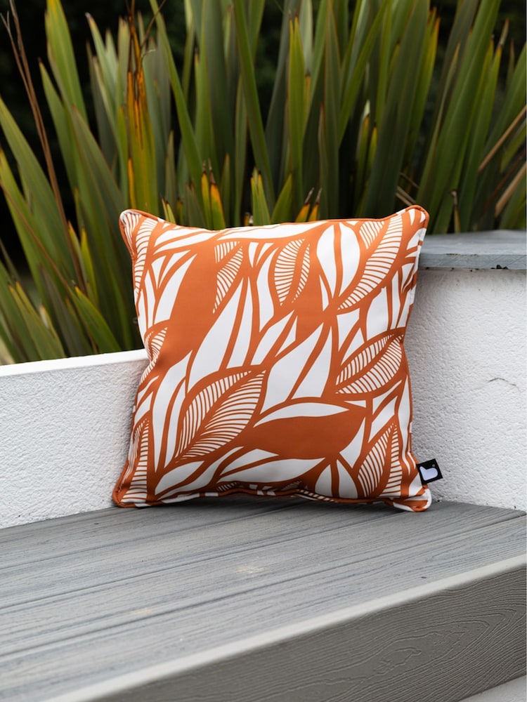 Extreme Lounging 2 Pack Rust Orange Outdoor B Poplar Leaf Cushions - Image 3 of 3 Extreme Lounging 2 Pack Rust Orange Outdoor B Poplar Leaf Cushions - Image 3 of 3