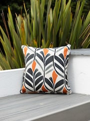 Extreme Lounging 2 Pack Tribal Leaf White Outdoor B Tribal Leaf B Cushions - Image 3 of 3