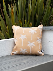 Extreme Lounging 2 Pack Butter Yellow Outdoor Palm B Cushions - Image 3 of 3