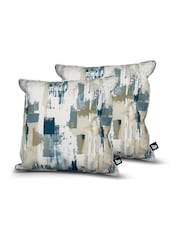 Extreme Lounging 2 Pack Blue Outdoor Prestigious Textiles Bamford B Cushions - Image 1 of 3
