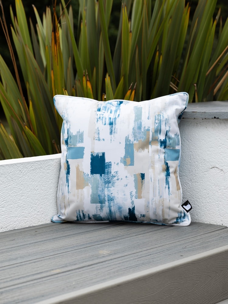 Extreme Lounging 2 Pack Blue Outdoor Prestigious Textiles Bamford B Cushions - Image 3 of 3 Extreme Lounging 2 Pack Blue Outdoor Prestigious Textiles Bamford B Cushions - Image 3 of 3