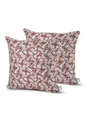 Extreme Lounging 2 Pack Red Outdoor Cushion Aquaclean Sintra B Cushions - Image 1 of 2