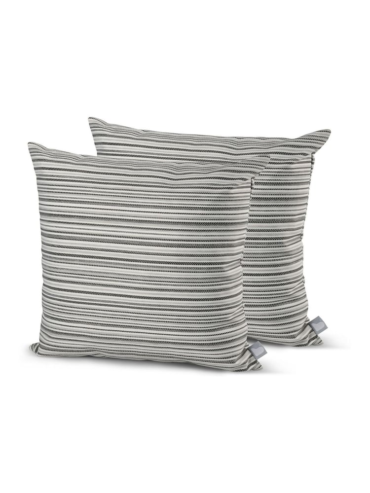 Extreme Lounging 2 Pack Taupe Brown Outdoor Aquaclean Waikiki B Cushions - Image 1 of 2