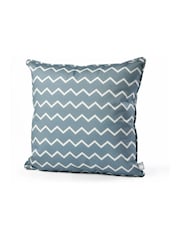 Extreme Lounging 2 Pack Sea Blue Outdoor Zigzag B Cushions - Image 2 of 2