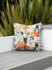 Extreme Lounging 2 Pack Pecan White Outdoor Toucan B Cushions - Image 3 of 3