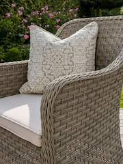 Kettler Natural Charlbury Garden Bistro Dining Set - Image 3 of 6