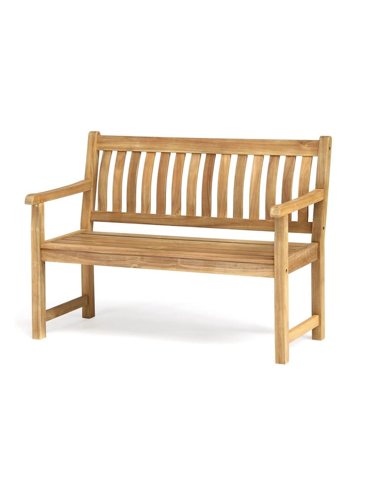 Kettler Natural Hampton 4ft Garden Bench - Image 4 of 4