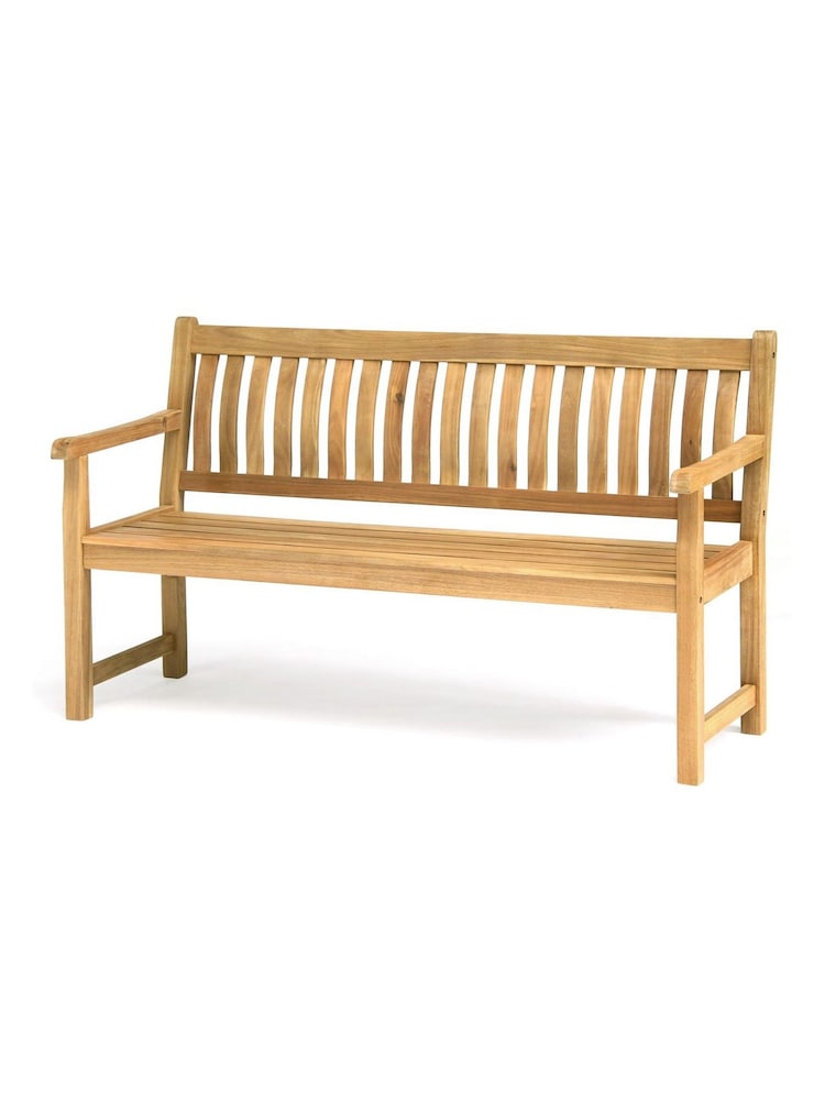 Kettler Natural Hampton 5ft Garden Bench - Image 2 of 3