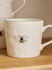 Sophie Allport Natural Bees Stoneware Coffee Mug - Image 2 of 3