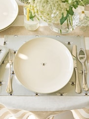 Sophie Allport Natural Bees Stoneware Dinner Plate - Image 1 of 3