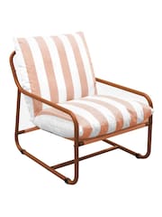 Kettler Burnt Orange Cloud Garden Single Relaxed Chair - Image 2 of 3