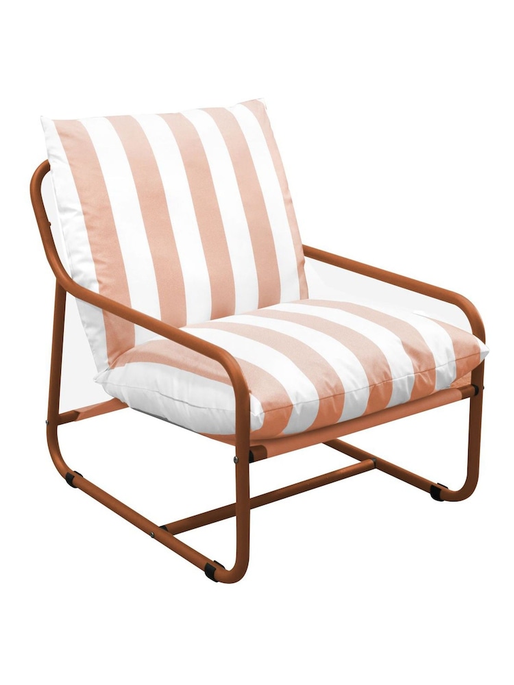 Kettler Burnt Orange Cloud Garden Single Relaxed Chair - Image 2 of 3 Kettler Burnt Orange Cloud Garden Single Relaxed Chair - Image 2 of 3