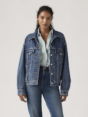 Levi's® Blue 90S-Trucker Jacket - Image 1 of 6