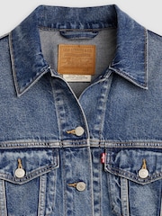 Levi's® Blue 90S-Trucker Jacket - Image 6 of 6