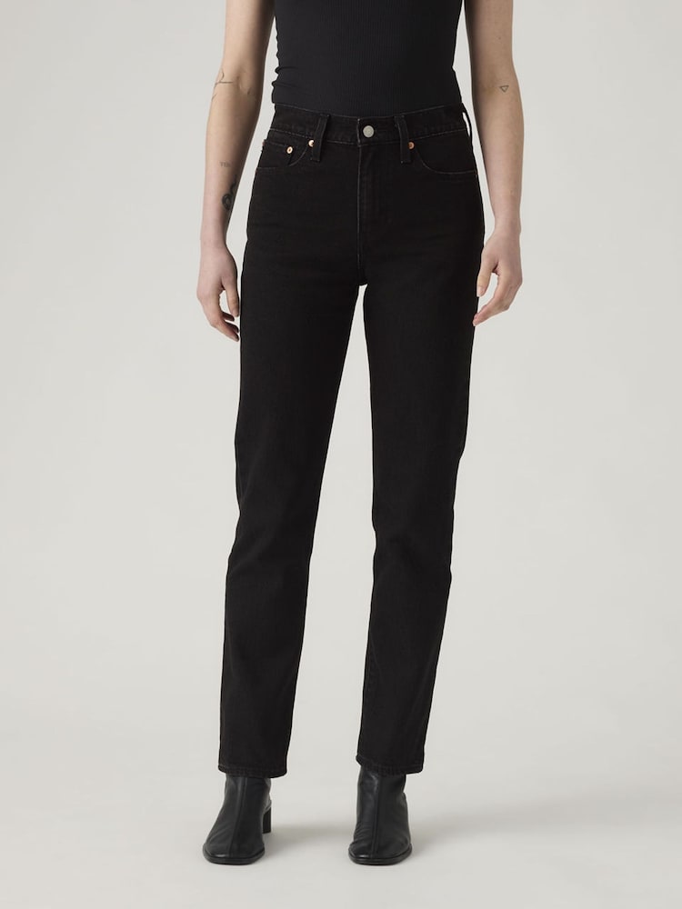Levi's Black Wedgie-Slim Jeans - Image 1 of 6