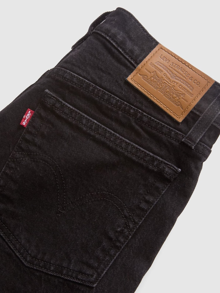 Levi's Black Wedgie-Slim Jeans - Image 6 of 6