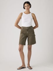 Levi's® Natural Baggy-Dad Utility Shorts - Image 1 of 5
