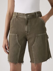 Levi's® Natural Baggy-Dad Utility Shorts - Image 3 of 5