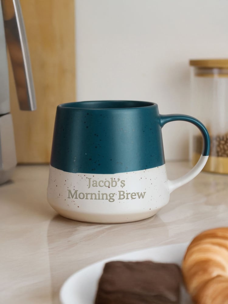 Personalised Two-Tone Ceramic Mug by PMC - Image 1 of 2