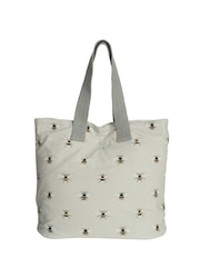 Sophie Allport Pale Green Bees Everyday Bag - Image 1 of 1