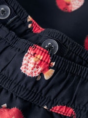 Name It Blue Puffer Fish Swim Shorts - Image 3 of 3