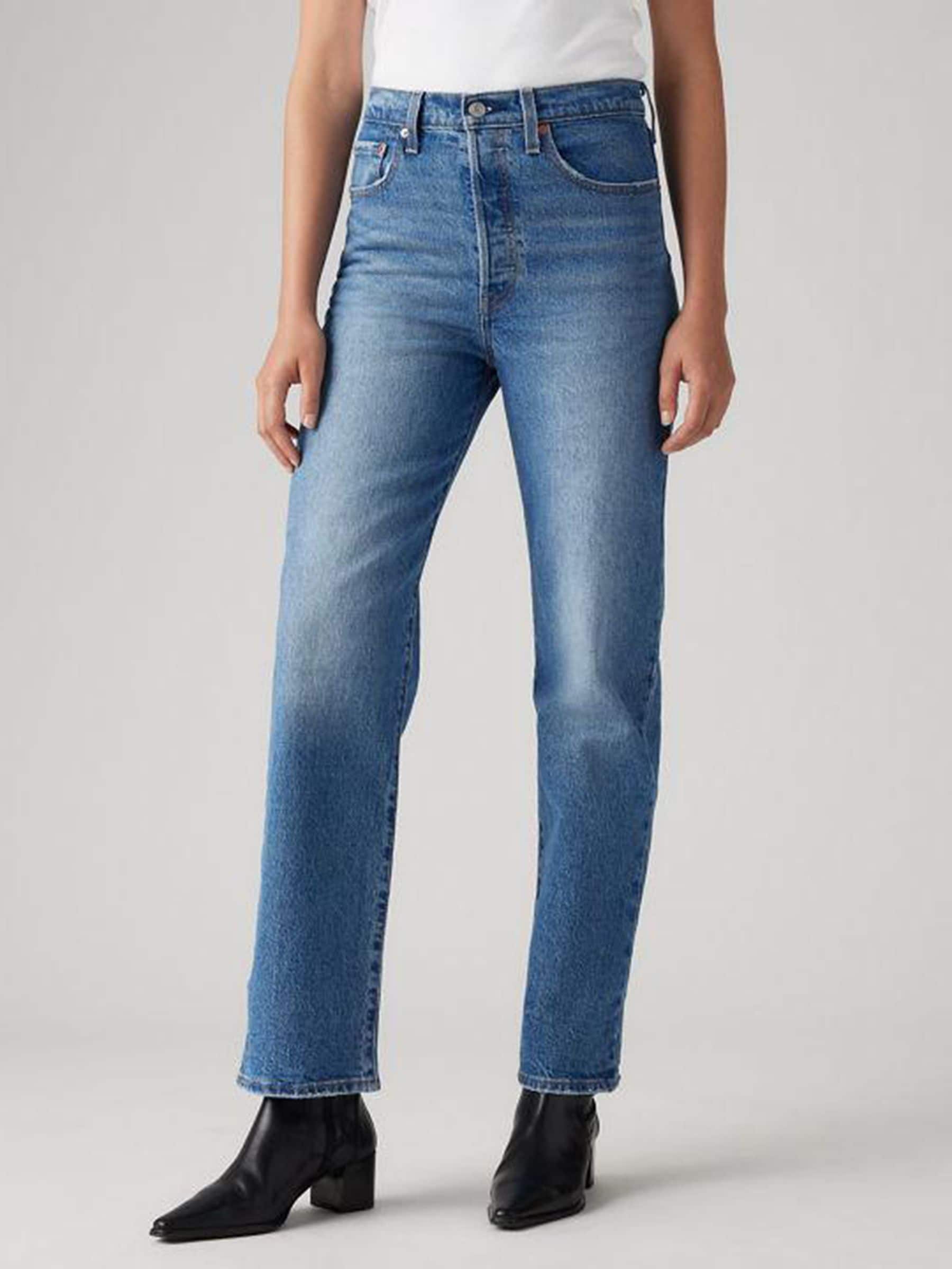 Levi's Women's Light Blue Levi's Ribcage-Straight-Ankle Jeans - Image 2