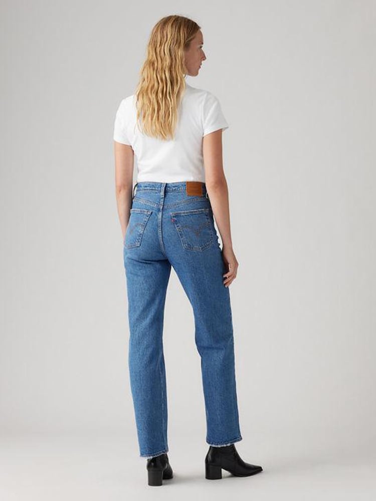Levi's® Light Blue Ribcage-Straight-Ankle Jeans - Image 2 of 9
