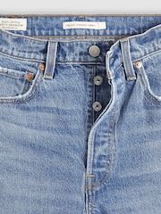 Levi's® Light Blue Ribcage-Straight-Ankle Jeans - Image 8 of 9