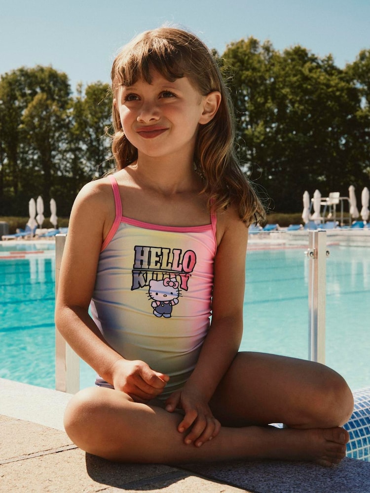Name It Pink Hello Kitty Swimsuit - Image 1 of 3 Name It Pink Hello Kitty Swimsuit - Image 1 of 3