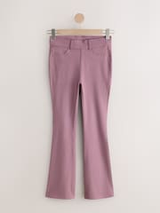Rose Pink Jersey Bootcut Leggings - Image 7 of 9
