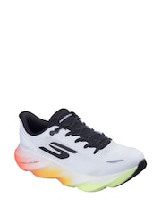 Skechers White SKX Aero Burst Running Shoes - Image 3 of 6