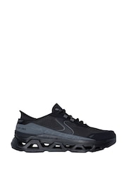 Skechers Black Glide Step Trainers - Image 1 of 6