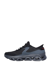 Skechers Black Glide Step Trainers - Image 3 of 6