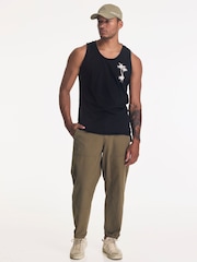 Religion Black Good Vibes Vest - Image 2 of 5