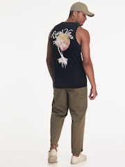 Religion Black Good Vibes Vest - Image 4 of 5