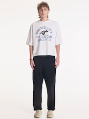 Religion White South Dakota Crop T-Shirt - Image 4 of 4