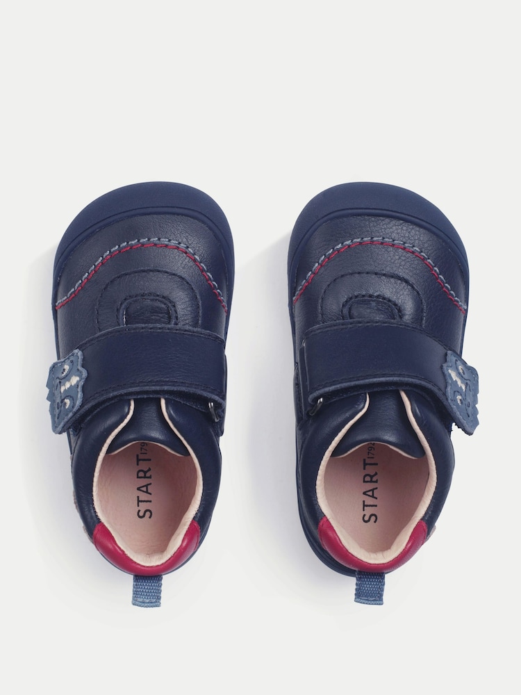 Start Rite Tread Dino Tematske kožne cipele za prvu šetnju - Slika 2 od 8 Start Rite Tread Dino Tematske kožne cipele za prvu šetnju - Slika 2 od 8