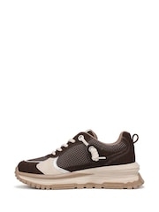 Blowfish Malibu Brown Leotina Regular Fit Slip On Trainers - Image 2 of 7