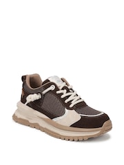 Blowfish Malibu Brown Leotina Regular Fit Slip On Trainers - Image 3 of 7