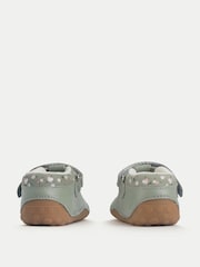 Start Rite Green Squish T-Bar Rip Tape Pre-Walking Shoes - Image 6 of 8