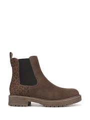 Qəhvəyi Leopard Çapı - Blowfish Malibu Alfie Chelsea Boots - 7şəkildən 1 şəkil