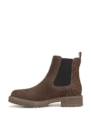 Qəhvəyi Leopard Çapı - Blowfish Malibu Alfie Chelsea Boots - 7şəkildən 2 şəkil