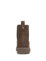 Qəhvəyi Leopard Çapı - Blowfish Malibu Alfie Chelsea Boots - 7şəkildən 5 şəkil
