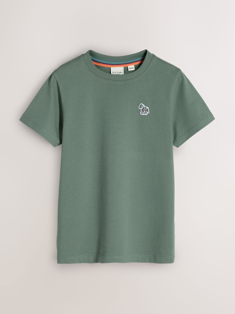 Green/Brown/Stone - Pachet de tricouri Signature Paul Smith Junior 3 - Imaginea 2 din 8