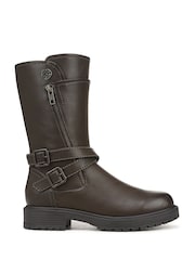 Blowfish Malibu Brown Alberta Biker Boots - Image 1 of 6