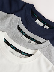 Srpskohrvatski / srpskohrvatski - Paul Smith Junior Signature Long Sleeve T-Shirts 3 Pack - Slika 8 od 8