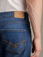 Azul - U.S. Polo Assn. Classic 5 Pocket Denim Shorts - Imagem 2 de 7