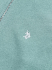 U.S. Polo Assn. Green 1/4 Zip Sweatshirt - Image 7 of 7